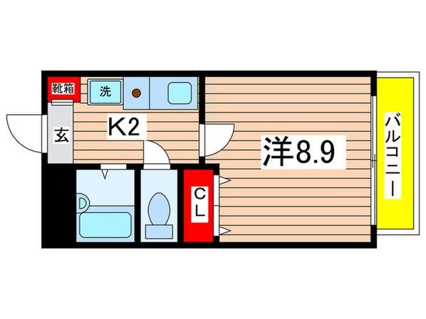 ヴェルディ城木の物件間取画像